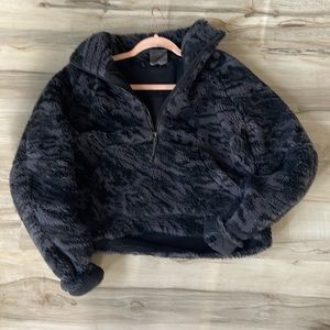 Lululemon M/L Oversized Fleece Funnel Neck Scuba